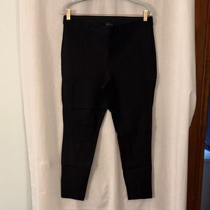 Talbots Black Ponte Leggings